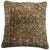 Pillow made from a Persian Malayer rug. 17'' x 17''