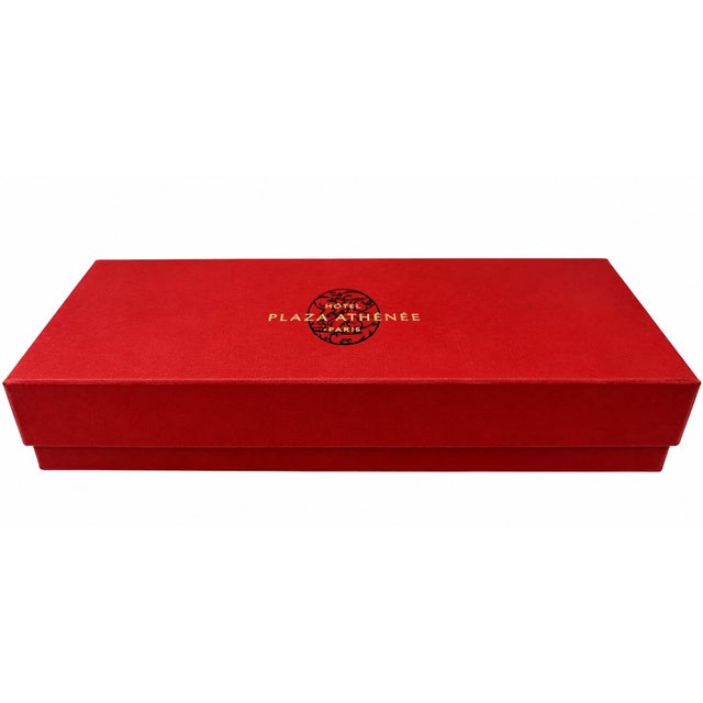 Vintage Hotel Plaza Athénée Paris Ashtray Catchall Dish White Porcelain For Sale - Image 11 of 12