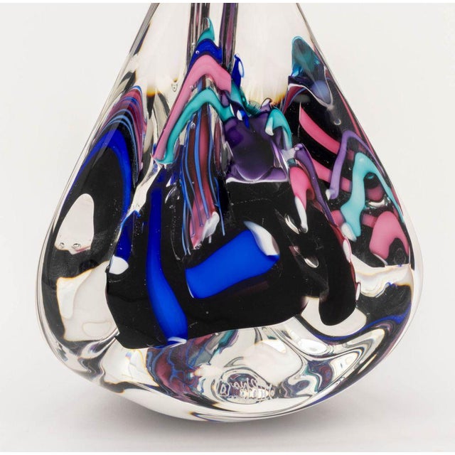 Contemporary Michael Schmidt and Sonia Rhea Art Glass Sculpture For Sale - Image 3 of 11