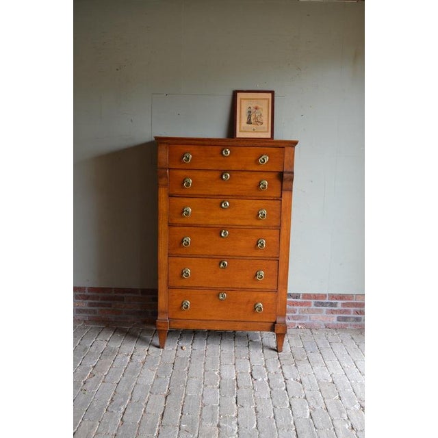 Antique Oak Empire Chiffonier For Sale - Image 10 of 10