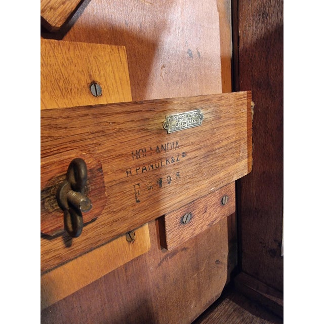 Antique Game Table from Pander & Zoon, 1920s For Sale - Image 17 of 18