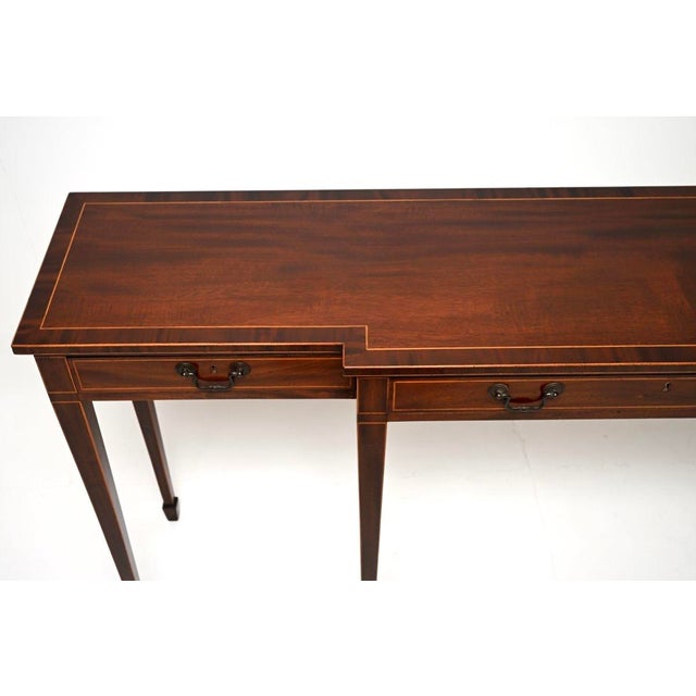 Large Antique Georgian Console Table, 1920 For Sale - Image 4 of 11