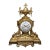 19th Century S. Marti Napoleon III Gold Ormolu Bronze Clock For Sale