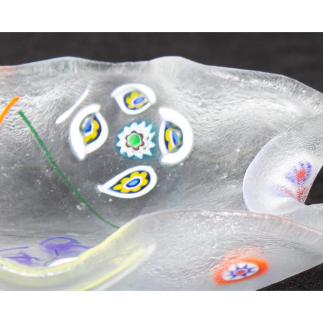Art Glass Millefiori Dish by William Gottwalles For Sale - Image 4 of 8