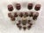 A breathtakingly complete and majestic entertaining ensemble, this vintage 20-piece Italian Murano-style liqueur and wine...