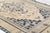 Mid 20th Century Anatolian Medallion Rug in Indigo, Cream & Muted Green For Sale - Image 4 of 8