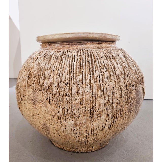 Large Vintage Ceramic Planter, 1970s For Sale - Image 4 of 16