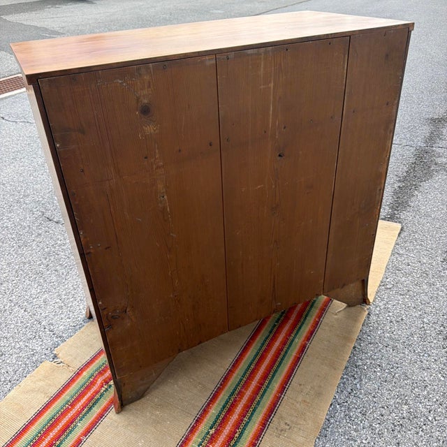Antique Cherry Hepplewhite Five-Drawer Chest of Drawers, Pennsylvania or Maryland, Circa 1800-1810 For Sale - Image 9 of 18