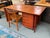 Mid 20th Century Mid 20th Century Danish Design Extension Office Desk, Teak Wood For Sale - Image 5 of 13