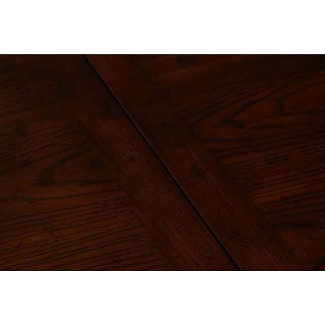 Henredon French Louis XV Style Oak Expanding Coffee Table For Sale - Image 11 of 18