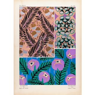 Ea Seguy Suggestions Pour Étoffes Et Tapis, Plate 16 For Sale