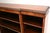 Brown Antique Walnut Breakfront Open Bookcase, 1920 For Sale - Image 8 of 11