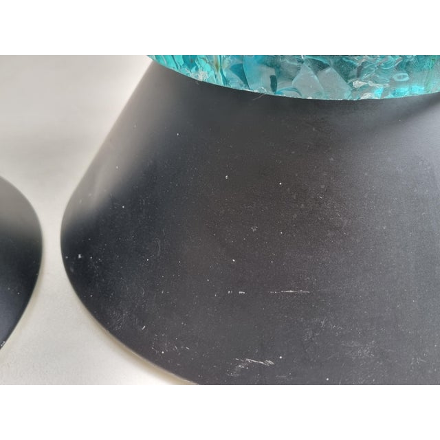 1970s Mid-Century Dutch Pendant Lights by Hiemstra Evolux, 1970, Set of 2 For Sale - Image 5 of 14