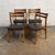 This set of Danish teak dining chairs made in the Boltinge Stolefabrik are absolutely gorgeous. With beech frames, teak...