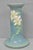 Vintage Roseville Usa Blue Clematis Flower Art Pottery Jardiniere Pedestal Base For Sale In Philadelphia - Image 6 of 18