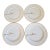 Mid 20th Century Mid-Century Modern Hotel Plates - Set of 4 For Sale