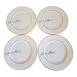 Mid 20th Century Mid-Century Modern Hotel Plates - Set of 4