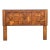 Brutalist Queen Headboard With Geometric Abstract Motif by Lane For Sale