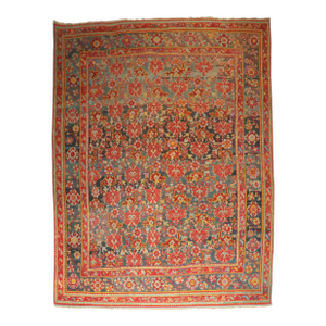 Antique Zabihi Collection Turkish Oushak Room Rug