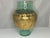 Early 20th Century Early 20th Century Moser Uranium Glass Vase: Gilt Frieze, Renaissance Revival, 13" Tall For Sale - Image 5 of 10