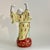 Ceramic Vintage Chinese Laughing Buddha Ceramic Sculpture, Hand Painted For Sale - Image 7 of 11