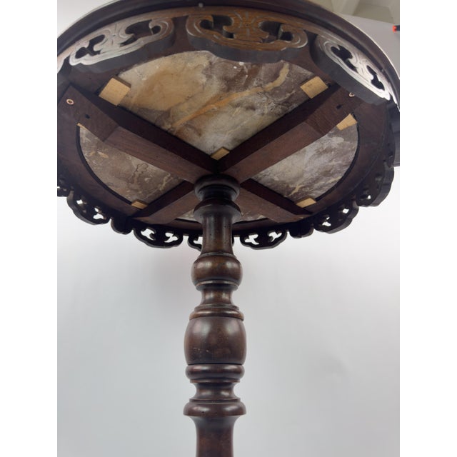 French Late 19th Century Marble Top Gueridon For Sale - Image 15 of 15