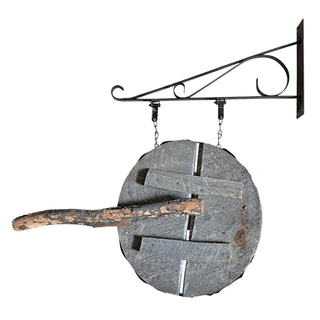 American Folk Art 'Pan Fried Trout' Hanging Sign For Sale - Image 11 of 11