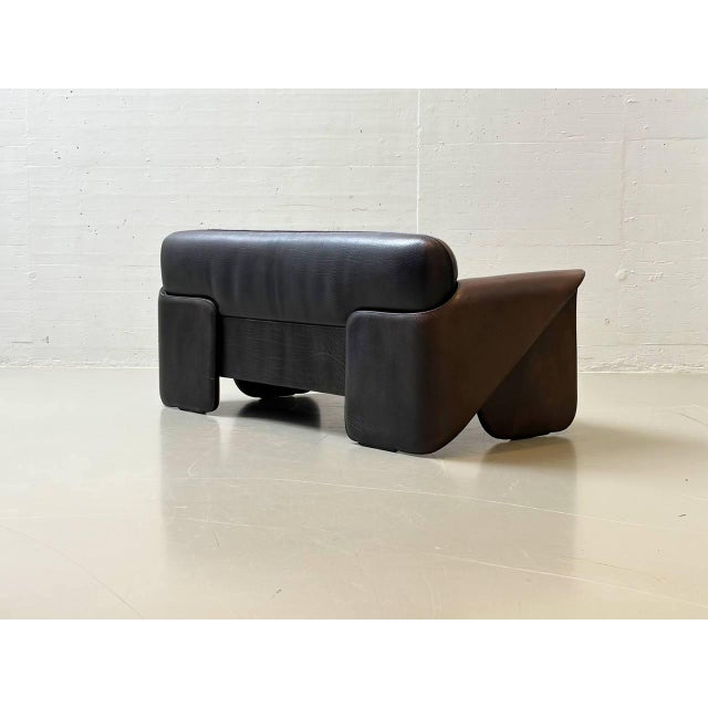 Vintage DS-125 Three-Seater Sofa by Gerd Lange for de Sede, 1980s For Sale - Image 6 of 18