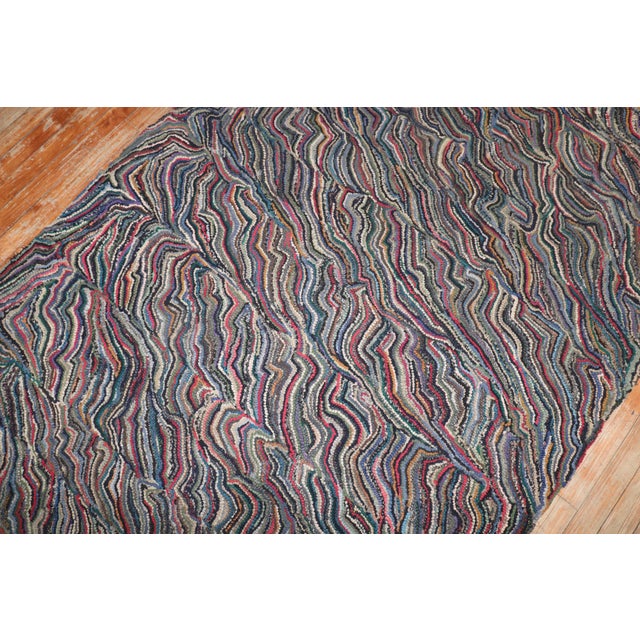 Late 20th Century American Hooked Rug For Sale - Image 12 of 18