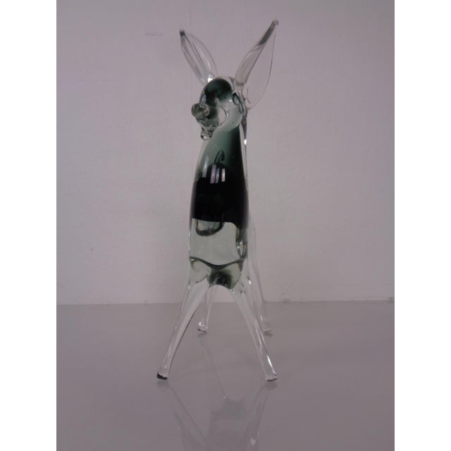 Large Murano Glass Deer, Italy, 1970s For Sale - Image 10 of 18