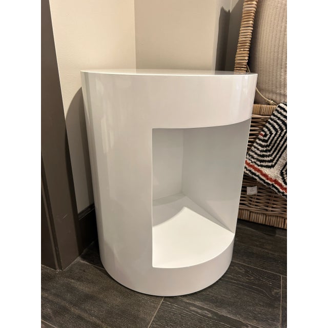 Contemporary Sunpan Beacon End Table For Sale - Image 3 of 6