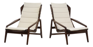 Vintage Lounge Chairs by Gio Ponti for Cassina, 1957, Set of 2