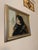 Paint Vintage 1987 Chinese Oil Portrait Painting of a Woman For Sale - Image 7 of 8