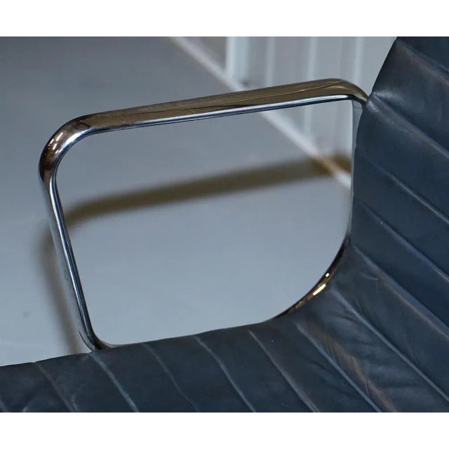 Black Black Leather Swivel Office Chair from Vitra For Sale - Image 8 of 18