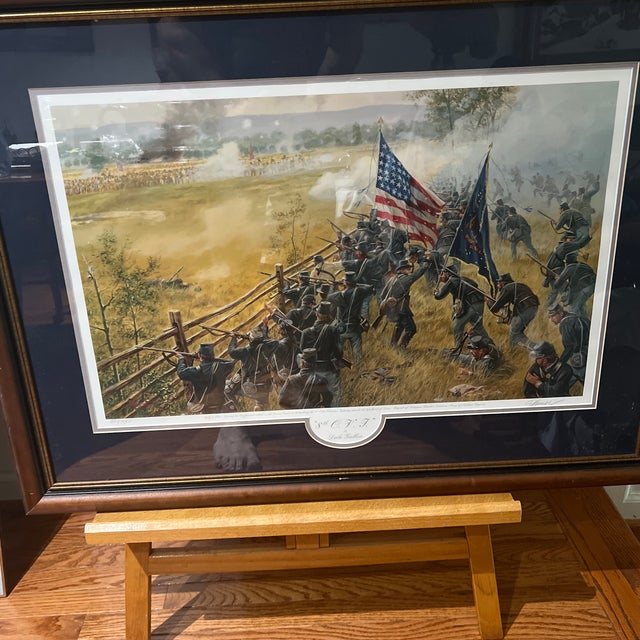 1999 Original Print Signed Numbered Framed by Dale Gallon Titled 8th Ovt For Sale - Image 9 of 10