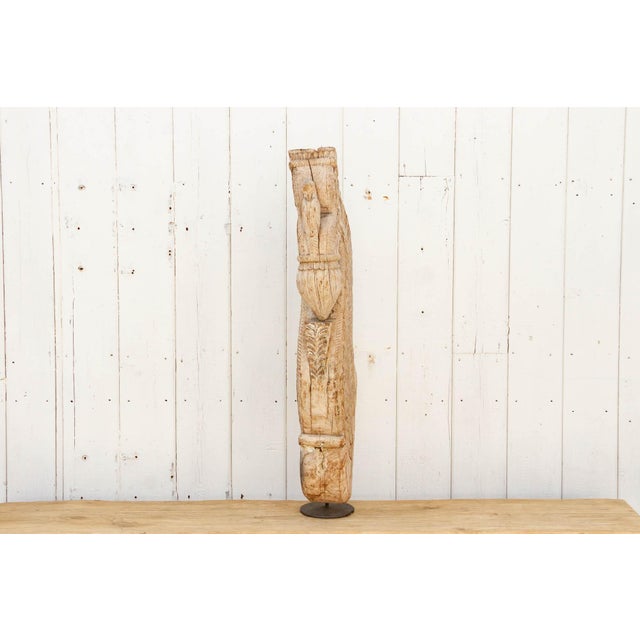 19th Century Indian Peacock Carving For Sale - Image 4 of 6