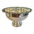 Vintage Silver Plate Over Copper 16.5” Rococo Style Punch Bowl For Sale