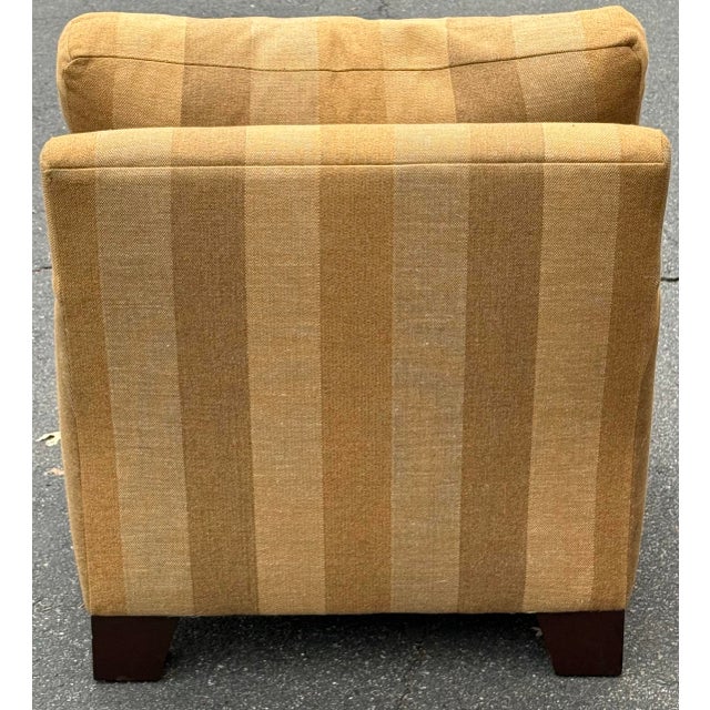 Modern A Rudin Custom Made Upholstered 628 Club Chair For Sale - Image 3 of 10
