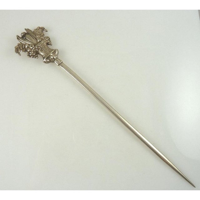 Antique French Silver Plate Meat Skewer Brochette Urn With Fruit Gift For Chef Or Hostess Chairish See what people are saying and join the conversation. chairish