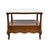 Hammary Furniture Solid Cherry Country French 20" Accent End Table W. White Granite Top For Sale - Image 10 of 12
