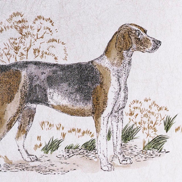 Schumacher SAMPLE - Schumacher Chaser’s Legacy Metallic Wallpaper In Gold Metallic For Sale - Image 4 of 6