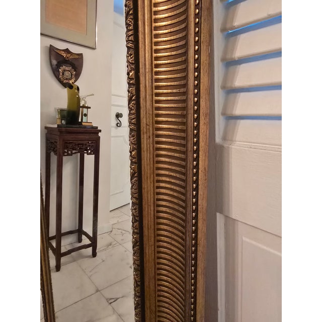 Mid-Century Modern Mid Century Modern Vintage Mirror Gilded Designer For Sale - Image 3 of 11