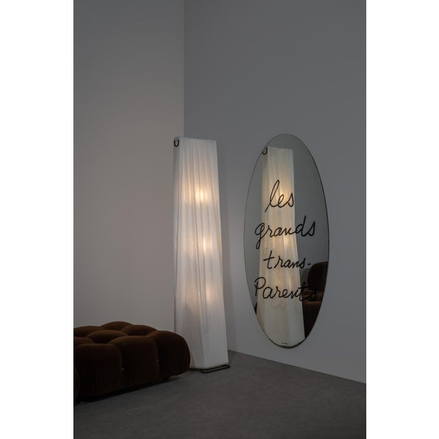 Transparent Les Grands Mirror by Man Ray for Simon Gavina, 1970s For Sale - Image 10 of 13