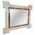French Cream Lacquered and Brass Mirror, 1970 For Sale - Image 12 of 12