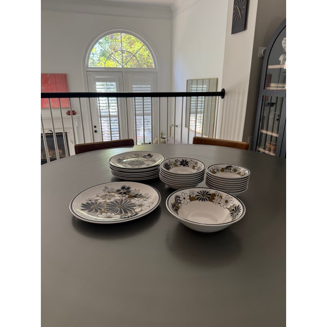 Vintage Mikasa Leilani Dinnerware - Set of 25 For Sale - Image 9 of 11