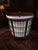 Antique Queen Anne Mahogany Bowed Glass Display Cabinet, 1920 For Sale - Image 4 of 9