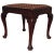 18th Century George II Walnut Stool with Pad Feet For Sale - Image 11 of 11