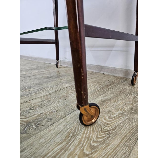 Purple Mobile Bar Table, France, 1960s For Sale - Image 8 of 18