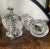 Traditional Vintage Shannon Crystal Turkey Salt & Pepper Shaker Set For Sale - Image 3 of 9