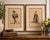 Mid 19th Century Circa 1840 Achille Devéria French Hand-Colored Costume Lithographs – Pair For Sale - Image 5 of 5